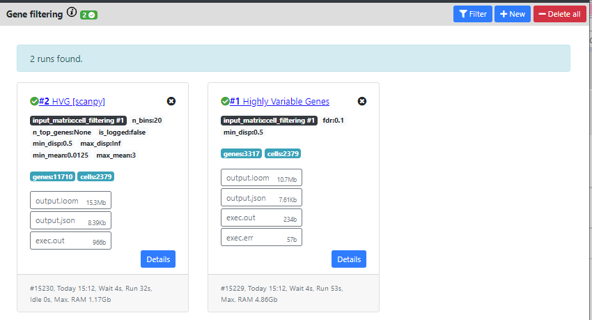 Full pipeline tutorial screenshot